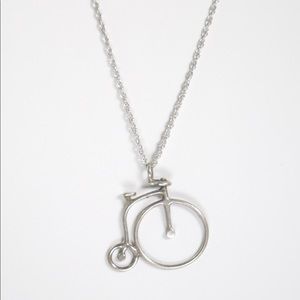 Vintage Bicycle Necklace
